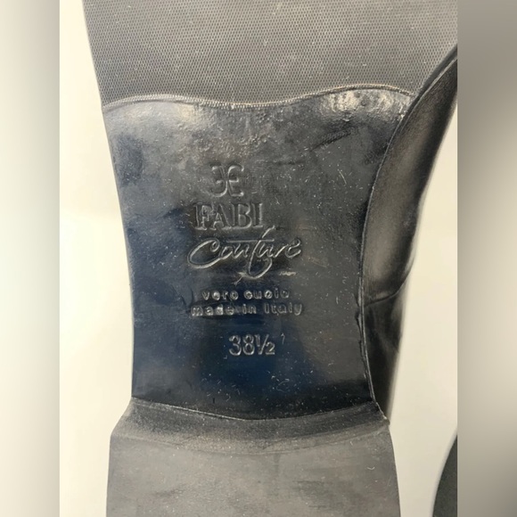 Fabi Women’s Leather Flat Shoes Size 38.5 - Picture 11 of 11